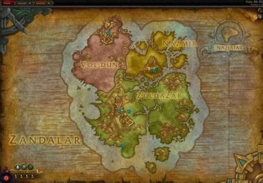 zandalar|Zandalar Zones .